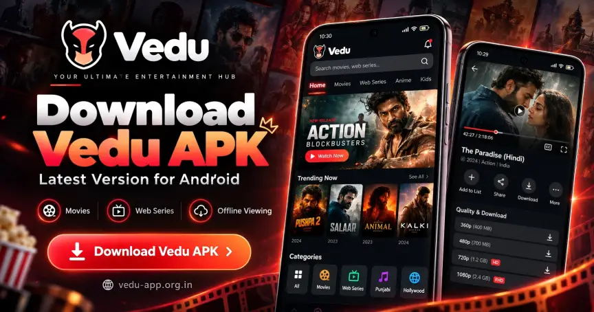 Vedu app apk Featured image